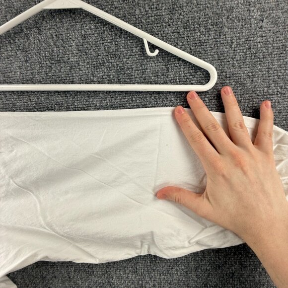 Gitman Bros Pinpoint Button-Down All Cotton 18.5 35 Oxford TTX White Shirt Solid - Picture 12 of 16